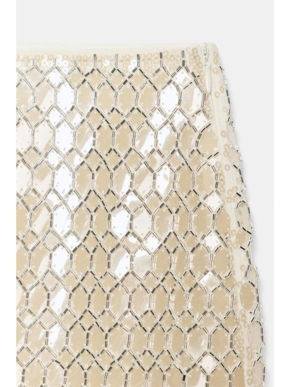 ZARA BEADED MINI SKIRT 3210/402/712 - Picture 5 of 5